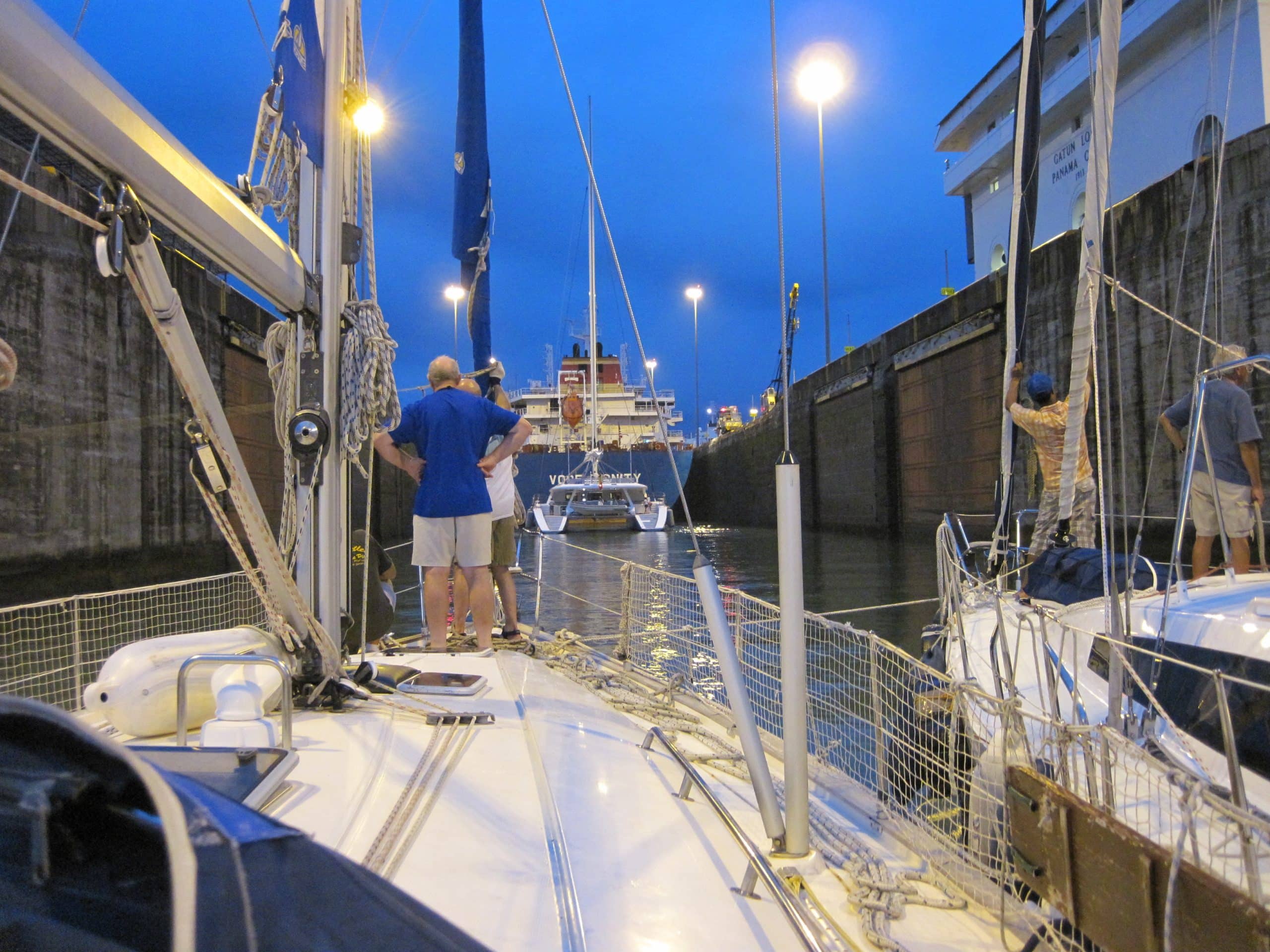 panama canal sailboat delivery