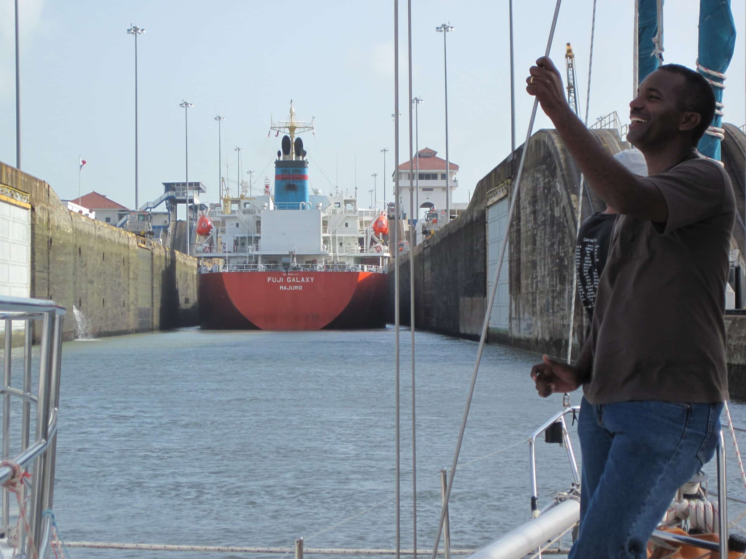 Panama canal yacht delivery